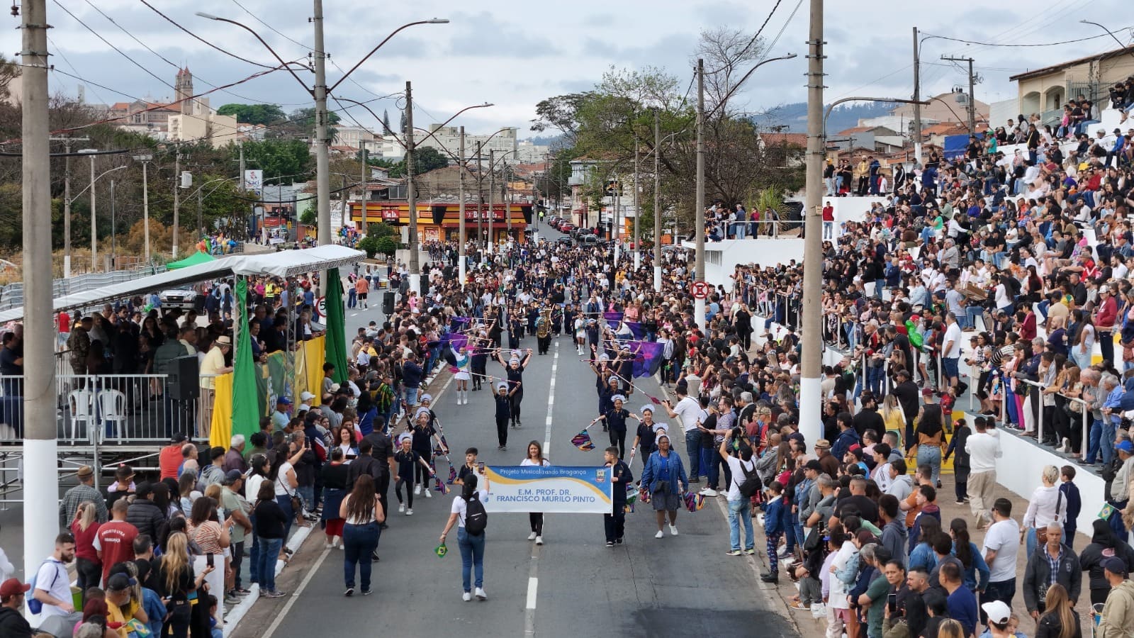 Bragança Paulista promove Desfile de 7 de Setembro na Passarela Chico Zamper