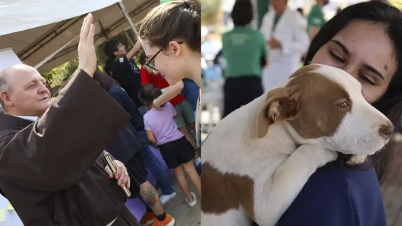 Bênção Franciscana acolhe pessoas e animais em Bragança Paulista