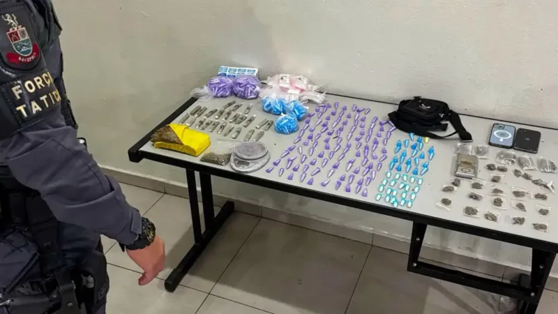 Casal do tráfico é preso pela Força Tática em Bragança Paulista