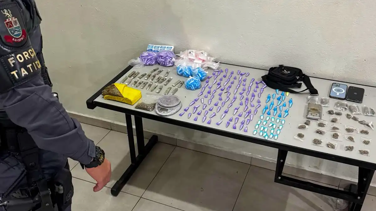Casal do tráfico é preso pela Força Tática em Bragança Paulista