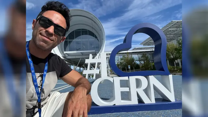 Professor de Bragança participa de programa no maior laboratório do mundo