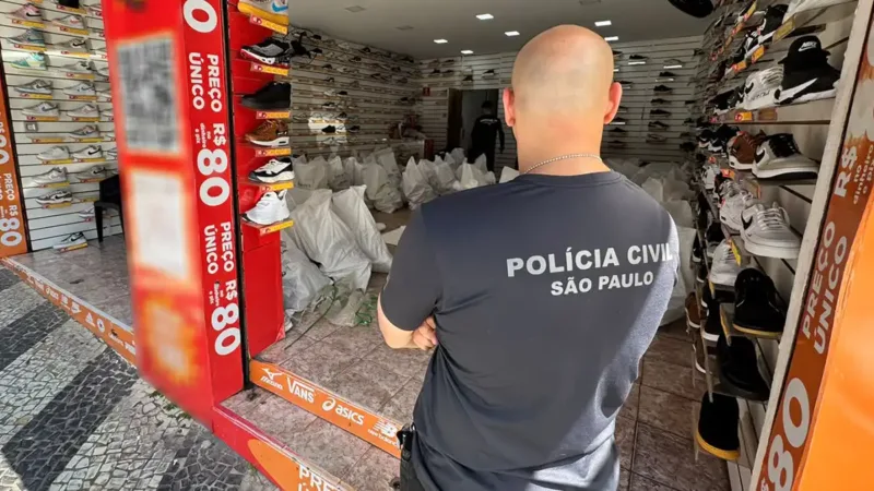 Operação da Polícia Civil apreende 3 toneladas de produtos falsificados