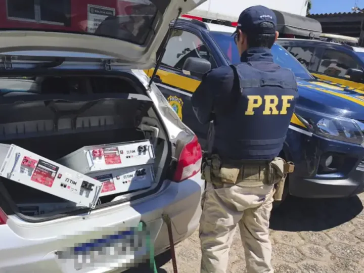 PRF prende na Fernão Dias trio acusado de furto