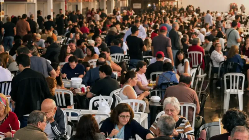 Festival da Linguiça de Bragança Paulista chega ao seu último dia