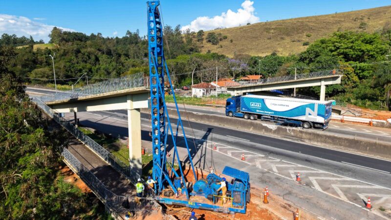 Içamento da nova passarela em Vargem começa dia 8